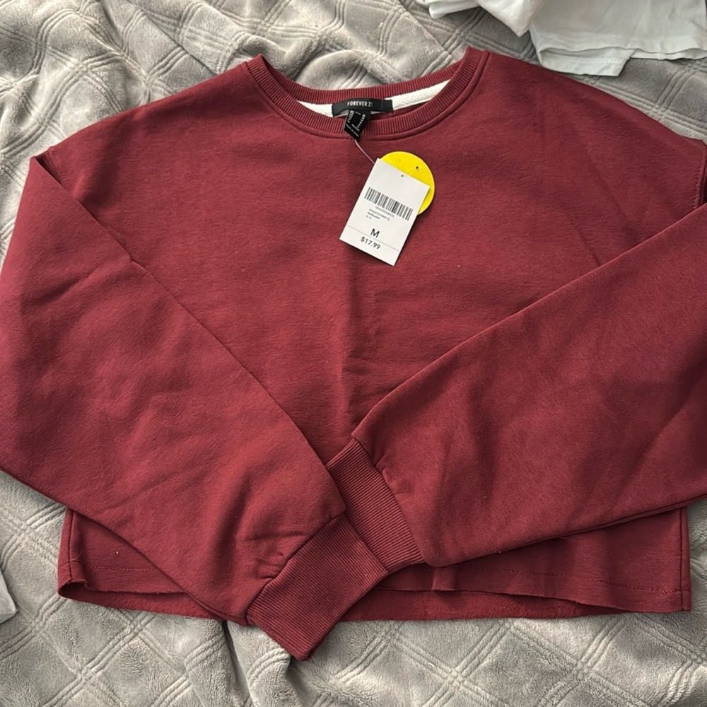 Forever 21 cropped sweatshirt